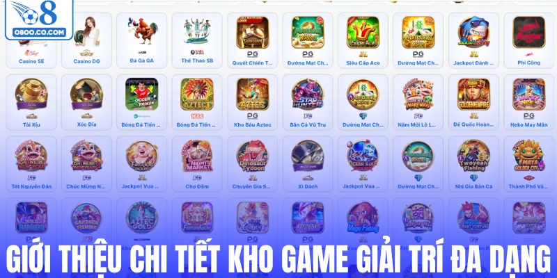 Giới thiệu chi tiết kho game giải trí đa dạng